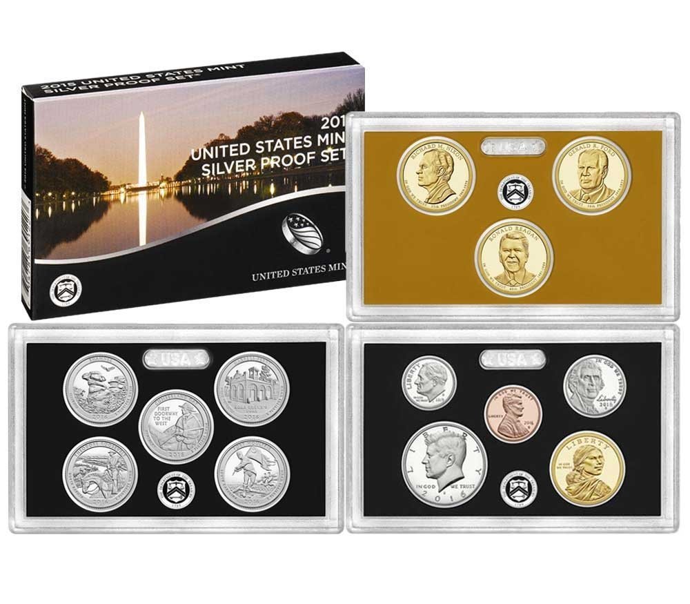 2016 S U.S. Mint Silver Proof Set - 13 Coins - OGP Superb Gem